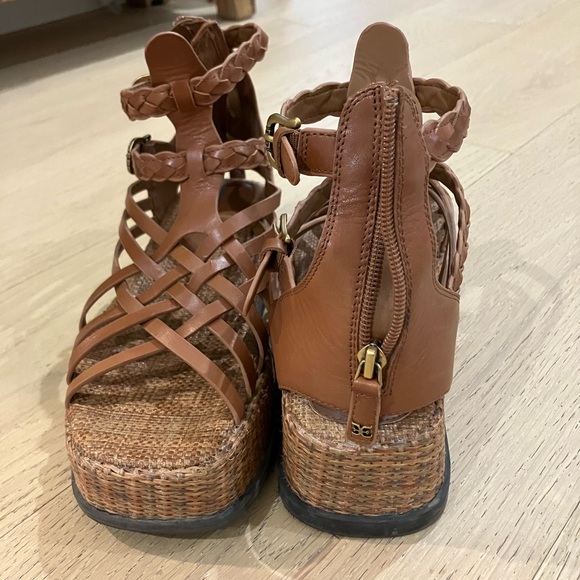 Sam Edelman: Nicki Platform Sandals Sz. 9 - Picture 2 of 7